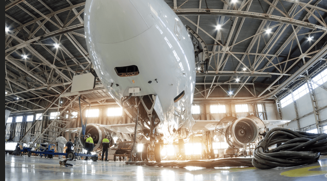 Soaring Efficiency: Redesigning an aerospace paint hangar system.