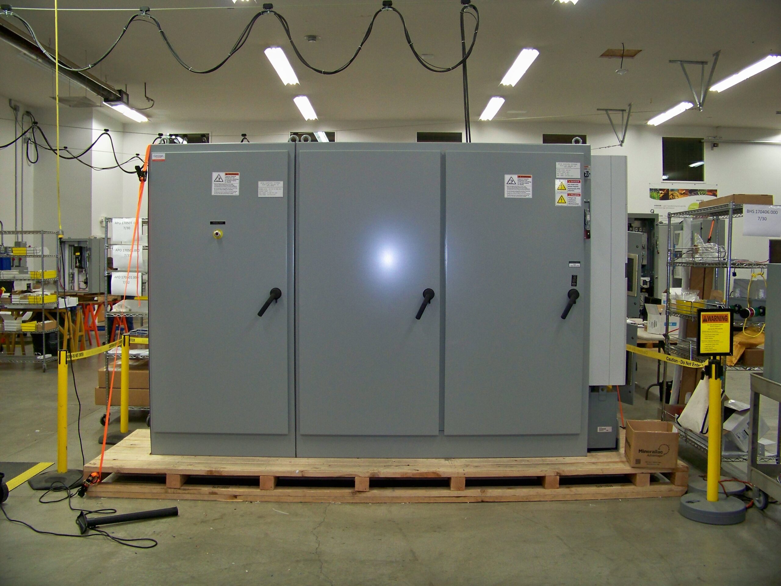 Industrial Panel 3 Door