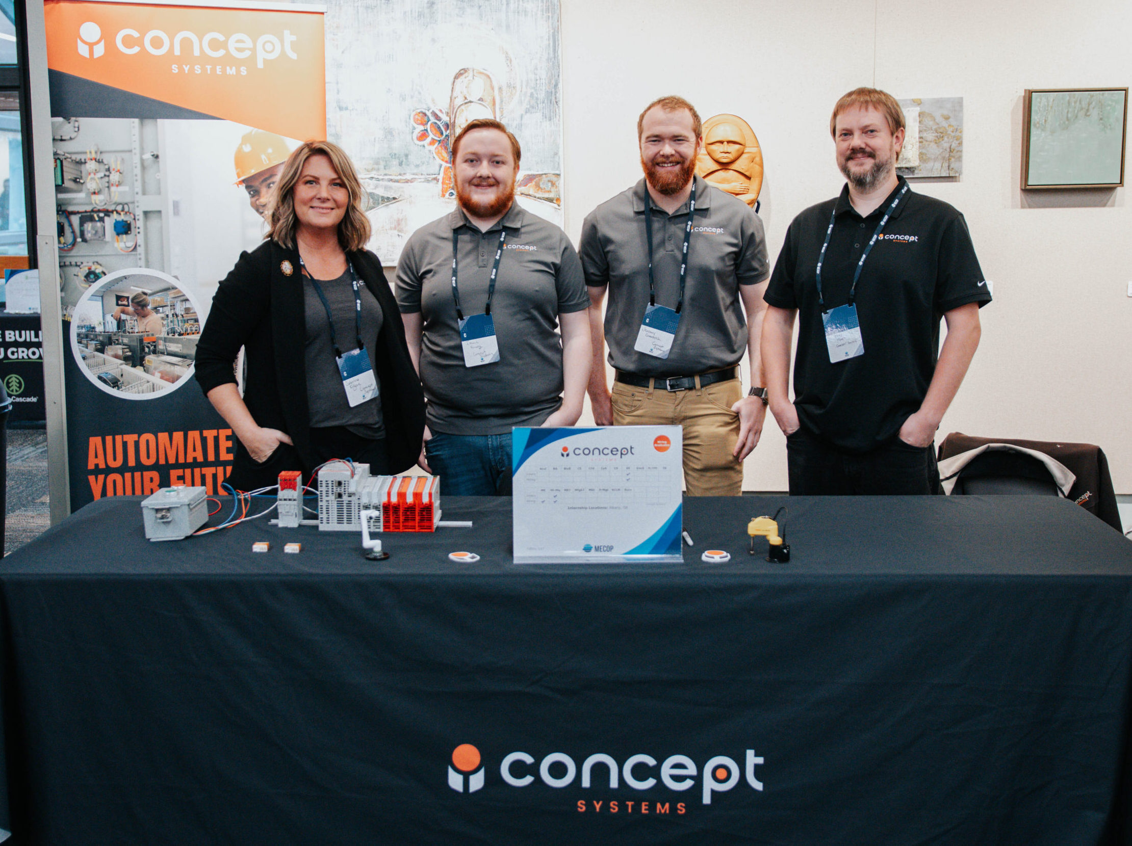 Concept team at OSU MECOP Company Expo 2025